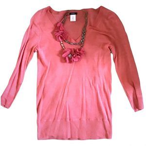 [J. Crew] Silk Blend Tangerine Sweater